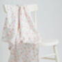 Patterned Cotton Baby Swaddle, thumbnail 2 of 6