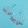 Trans Pride Cloud Earrings, thumbnail 1 of 2