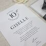 Personalised 10th Wedding Anniversary Card For Him Her Luxury Gift Handmade, thumbnail 3 of 9