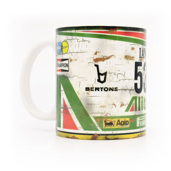 Lancia Stratos Rally Oily Racing Car Mug, 4 of 4