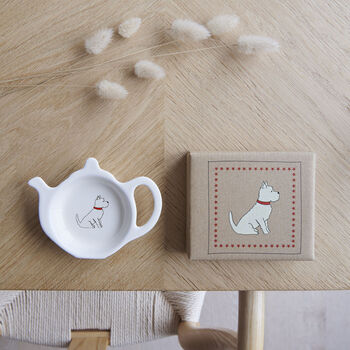 Westie Tea Bag Dish, 2 of 12