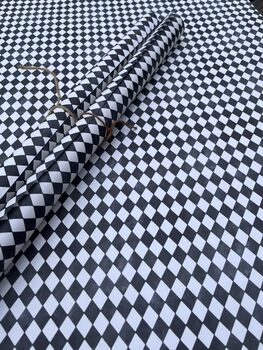 Diamond Chequered Wrapping Paper, 9 of 12