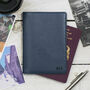Monogram Personalised Passport Holder Cover, thumbnail 7 of 11