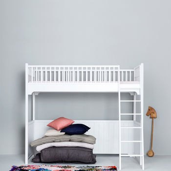 Children's Luxury Loft Bed In White, 3 of 3