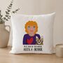 Personalised Cushion Gift For Cat Lady, thumbnail 1 of 12