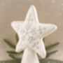 Christmas Felt Silver Star Tree Topper | Festive Decor | Christmas Decoration | Seasonal, thumbnail 2 of 7