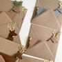 A Herd Of Three Standing Reindeer Cards, thumbnail 7 of 7