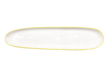 Abbesses Oblong Plate Yellow Set Of Four, 2 of 2
