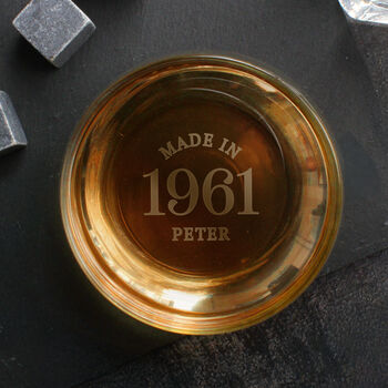 Personalised Base Engraved 'Made In' Tumbler, 5 of 10