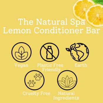 Lemon Conditioner Bar For All Hair Types, 7 of 7