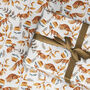 Woodland Fox Wrapping Paper Roll Or Folded, thumbnail 1 of 2