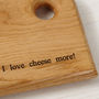 Personalised Solid Oak Serving Board, thumbnail 4 of 8