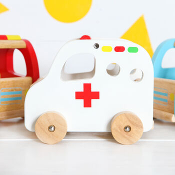 Personalised Fire Engine, Ambulance Or Police Car, 3 of 6