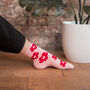 'Happy Flowers' Embroidered Socks, thumbnail 7 of 8