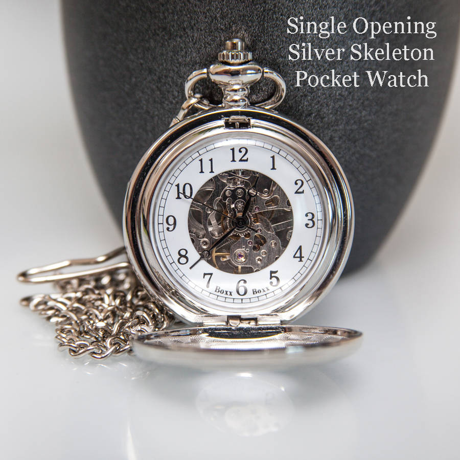 Personalised Groom Pocket Watch By