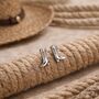 Cowboy Boot Stud Earrings In Sterling Silver, thumbnail 4 of 12