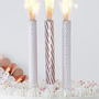 Rose Gold Foiled Cake Fountains Three Pack, thumbnail 2 of 4