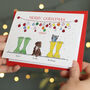 Puppy Parents Pack Of Christmas Cards, thumbnail 1 of 12