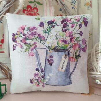Sweet Peas Print Scented Gift Sachet Decoration, 4 of 4