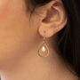 Pale Pink Freshwater Pearl Earrings, thumbnail 1 of 3