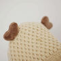 Corn Stitch Knit Reindeer Hat For Baby And Toddler, thumbnail 8 of 11