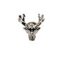 Stags Head Lapel Pin Badge With Gift Box, thumbnail 5 of 5