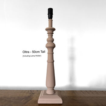 Oltra Wooden Table Lamp Base, 4 of 7