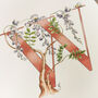 W Is For Wisteria Botanical Print, Personalised, thumbnail 4 of 9