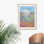 Gros Morne National Park Canada Travel Poster Art Print, thumbnail 4 of 8