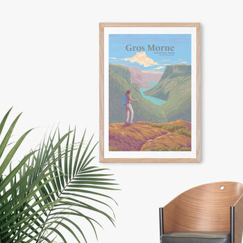 Gros Morne National Park Canada Travel Poster Art Print, 4 of 8