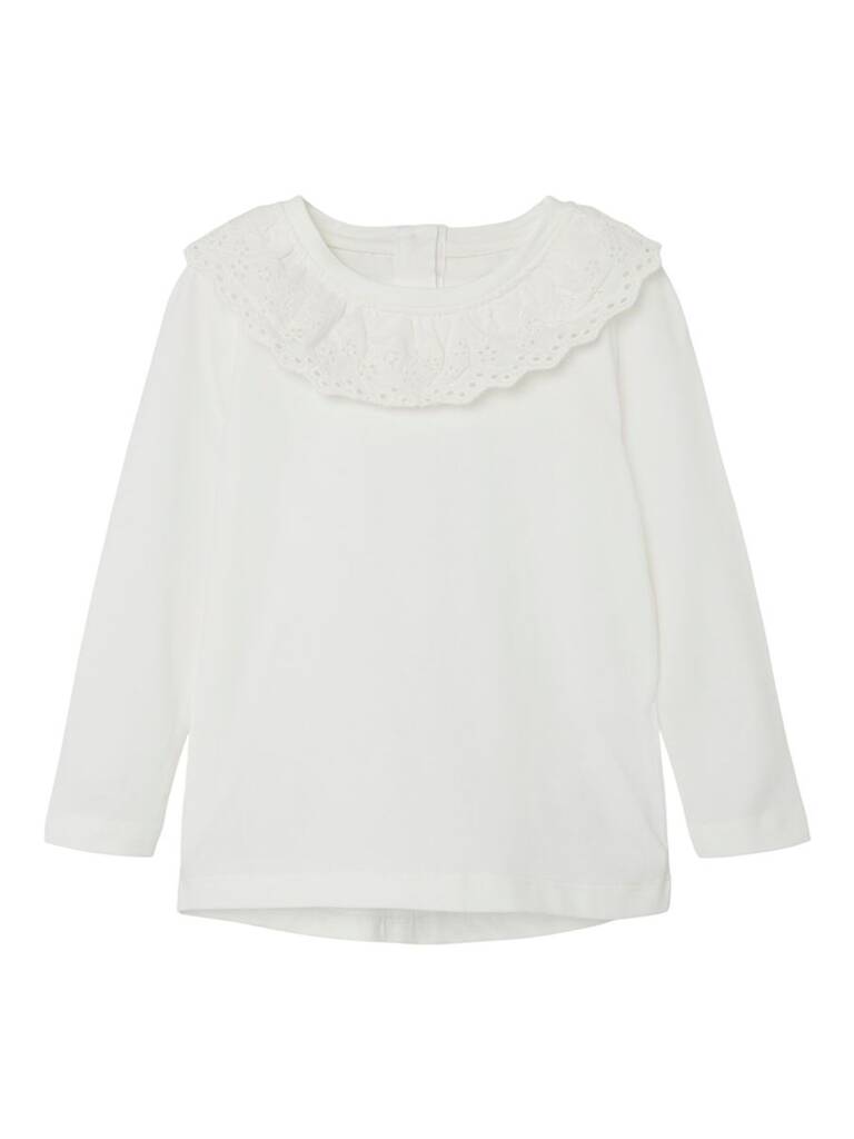 Venice Detailed Long Sleeve Collar Top, 1 of 8