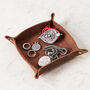 Personalised Small Leather Valet Tray, thumbnail 3 of 6