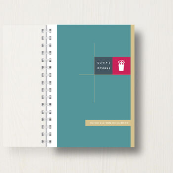 Personalised Designer's Journal, 8 of 11