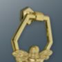 Brass Bumble Bee Honeycomb Door Knocker Brass Finish, thumbnail 2 of 3