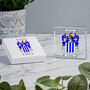 Glass Display Tile With Coat Of Arms And Box, thumbnail 1 of 12