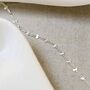 Sterling Silver Shimmer Chain Necklace, thumbnail 3 of 8