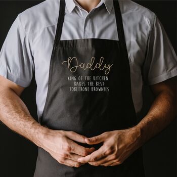 Adults Personalised Name Apron, 2 of 12