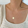 Sterling Silver Coin Necklace, thumbnail 6 of 12