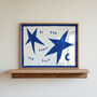To The Stars And Back Nursery Hand Painted Print, thumbnail 3 of 9