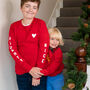 Children's Naughty Or Nice Christmas Jumper Sweatshirt, thumbnail 1 of 5