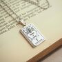 Romeo And Juliet Book Necklace, thumbnail 7 of 7