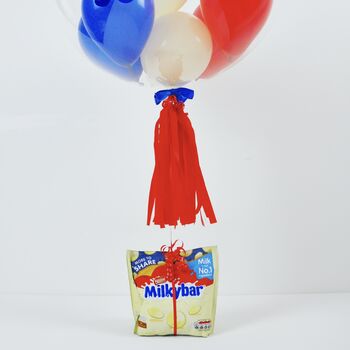 Milky Bar Buttons Clear Bubble Balloon, 3 of 5