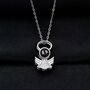 Personalised Projection Photo Jewellery Angel Pendant, thumbnail 4 of 4