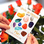 Personalised Gemstones Mother's Day Card, thumbnail 2 of 5