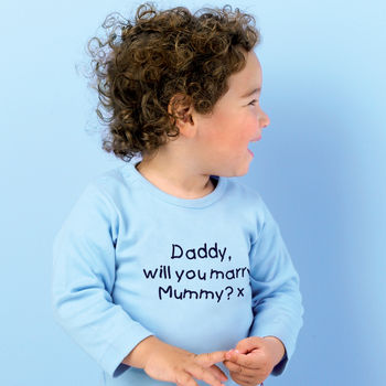 Personalised 'Will You Marry…' T Shirt, 2 of 9