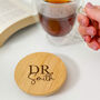 Personalised Doctor Gift Double Wall Glass Mug With Bamboo Lid, thumbnail 2 of 5