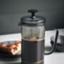 Smoked Grey Glass French Cafetiere, thumbnail 4 of 6