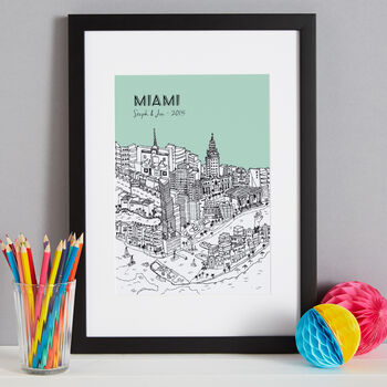 Personalised Miami Print, 4 of 10