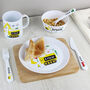 Personalised Digger, Tractor, Truck Plastic Cutlery, thumbnail 3 of 3