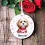 Personalised Cavachon Dog Love Decoration B, thumbnail 1 of 2